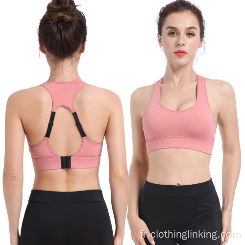 Soutien-gorge de sport à maintien moyen pour femme